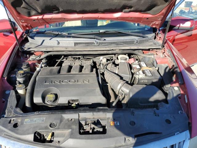 1LNHL9DR1AG611862 - 2010 LINCOLN MKS RED photo 11