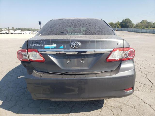 2T1BU4EE0BC543639 - 2011 TOYOTA COROLLA BASE GRAY photo 6