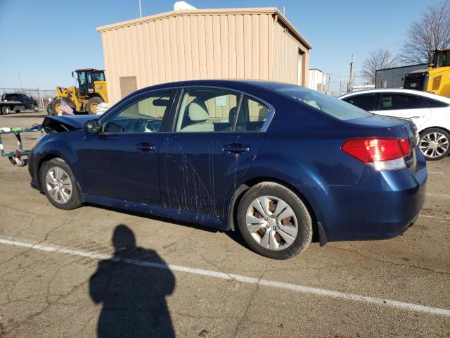 4S3BMCA65B3216381 - 2011 SUBARU LEGACY 2.5I BLUE photo 2