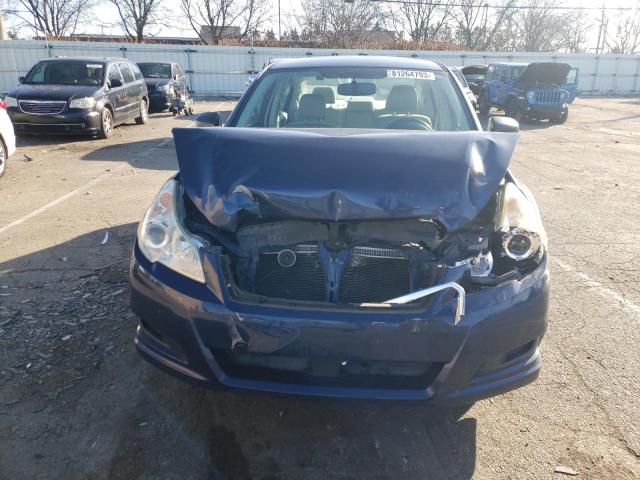 4S3BMCA65B3216381 - 2011 SUBARU LEGACY 2.5I BLUE photo 5