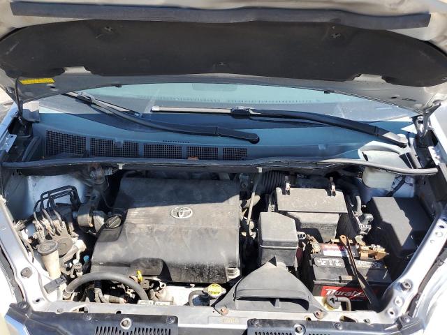 5TDKK3DC6BS044576 - 2011 TOYOTA SIENNA LE SILVER photo 12