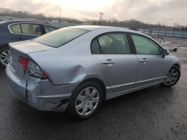 1HGFA16546L082002 - 2006 HONDA CIVIC LX SILVER photo 3