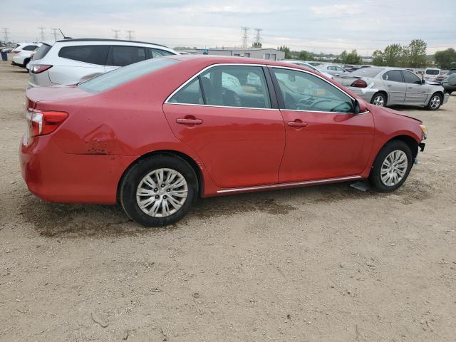 4T4BF1FK4ER338802 - 2014 TOYOTA CAMRY L RED photo 3