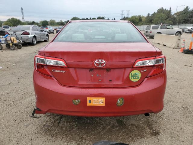 4T4BF1FK4ER338802 - 2014 TOYOTA CAMRY L RED photo 6