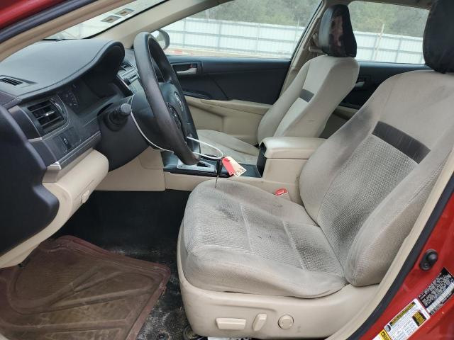 4T4BF1FK4ER338802 - 2014 TOYOTA CAMRY L RED photo 7