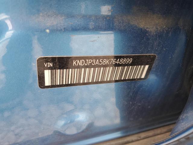 KNDJP3A58K7648899 - 2019 KIA SOUL + BLUE photo 13