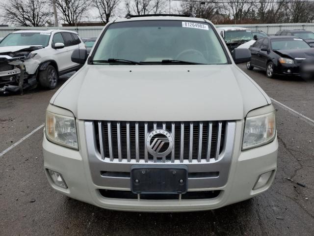 4M2CU81Z48KJ39569 - 2008 MERCURY MARINER WHITE photo 5