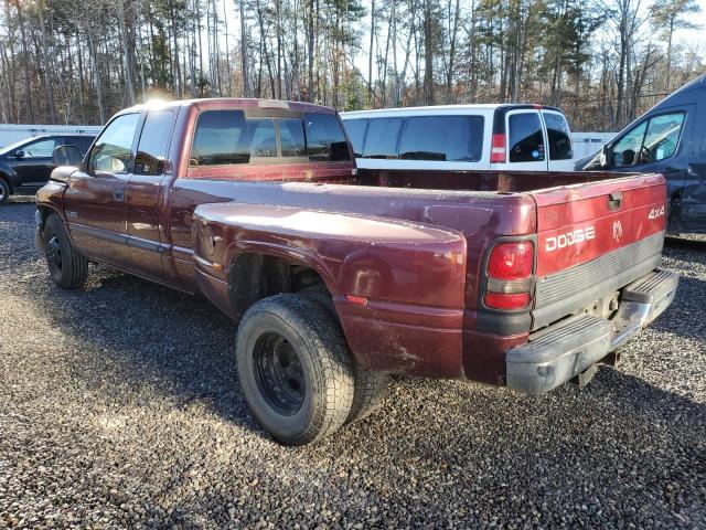 1B7MC3368YJ183566 - 2000 DODGE RAM 3500 MAROON photo 2