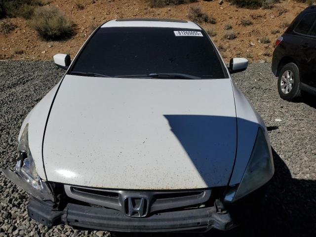 1HGCM56795A023069 - 2005 HONDA ACCORD EX WHITE photo 5