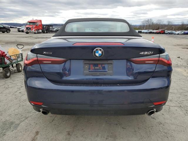 WBA43AT05RCN83104 - 2024 BMW 430XI BLUE photo 6