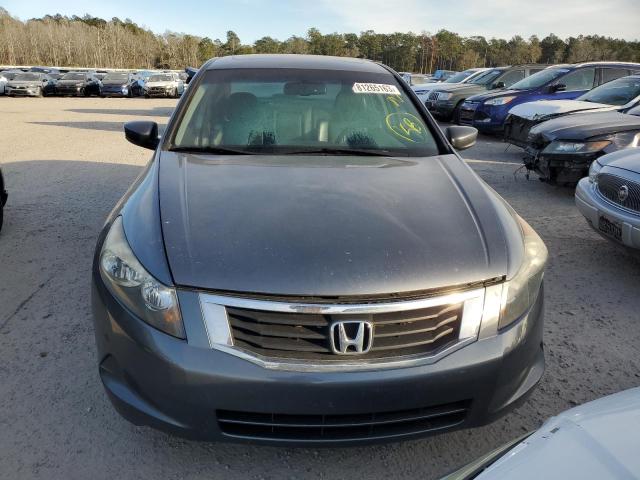 1HGCP26899A051913 - 2009 HONDA ACCORD EXL GRAY photo 5