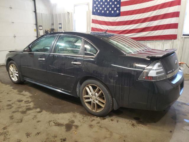 2G1WC5EM4B1136755 - 2011 CHEVROLET IMPALA LTZ BLACK photo 2