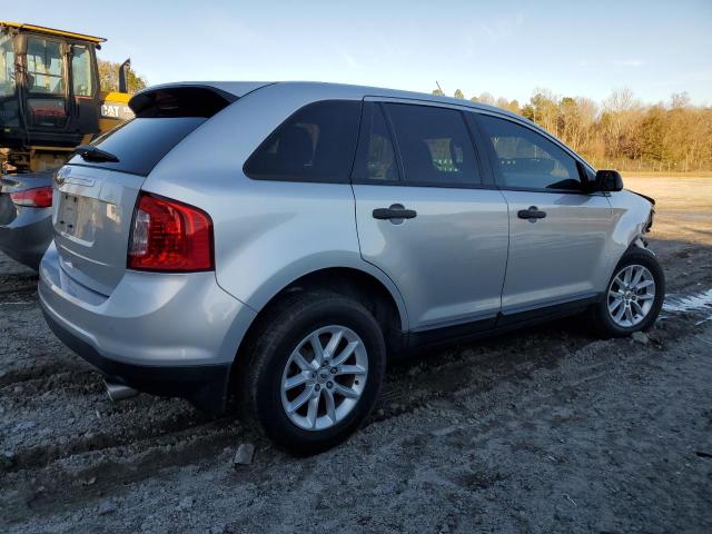 2FMDK3GC8EBB45799 - 2014 FORD EDGE SE SILVER photo 3