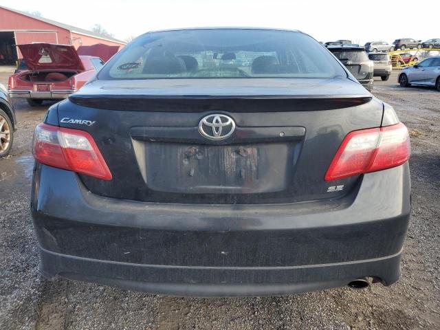 4T1BE46KX7U542151 - 2007 TOYOTA CAMRY CE BLACK photo 6