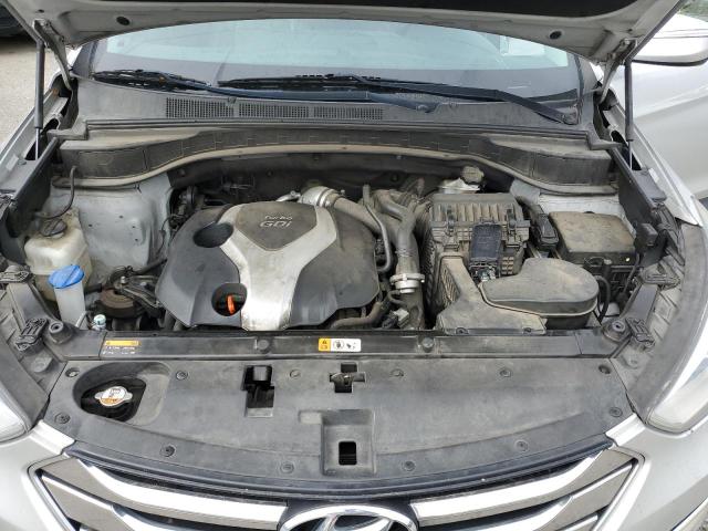 5XYZUDLA2DG047389 - 2013 HYUNDAI SANTA FE S SILVER photo 12