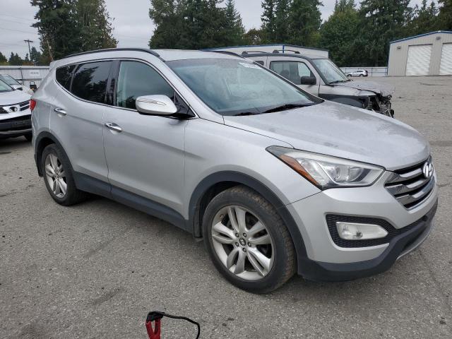 5XYZUDLA2DG047389 - 2013 HYUNDAI SANTA FE S SILVER photo 4