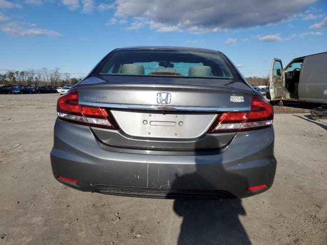 19XFB2F53DE201651 - 2013 HONDA CIVIC LX GRAY photo 6