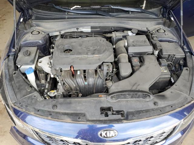 5XXGT4L35KG368436 - 2019 KIA OPTIMA LX Կապույտ լուսանկար 11