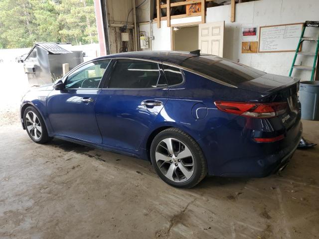 5XXGT4L35KG368436 - 2019 KIA OPTIMA LX Կապույտ լուսանկար 2