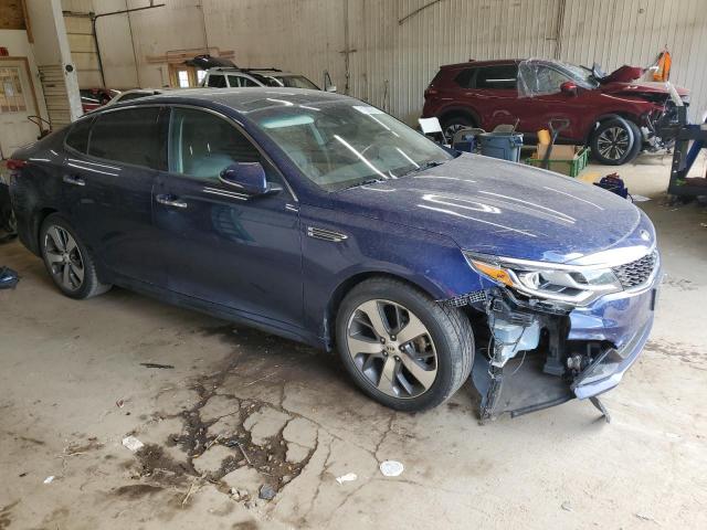 5XXGT4L35KG368436 - 2019 KIA OPTIMA LX Կապույտ լուսանկար 4