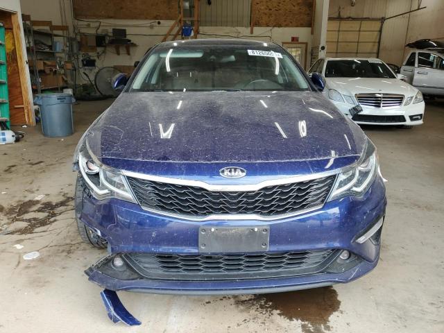 5XXGT4L35KG368436 - 2019 KIA OPTIMA LX Կապույտ լուսանկար 5