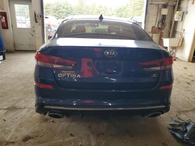 5XXGT4L35KG368436 - 2019 KIA OPTIMA LX Կապույտ լուսանկար 6
