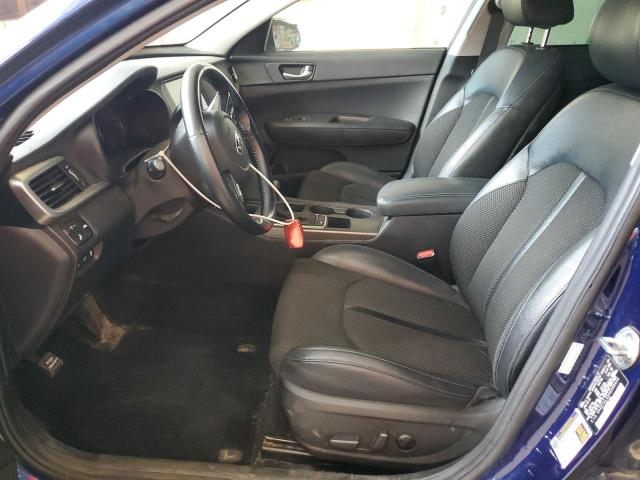 5XXGT4L35KG368436 - 2019 KIA OPTIMA LX Կապույտ լուսանկար 7