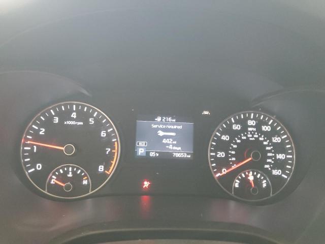 5XXGT4L35KG368436 - 2019 KIA OPTIMA LX Կապույտ լուսանկար 9