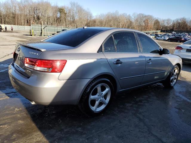 5NPEU46F38H386764 - 2008 HYUNDAI SONATA SE GRAY photo 3