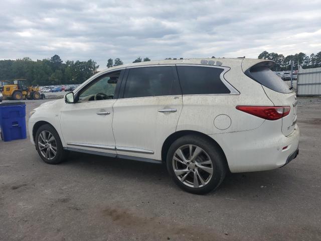 5N1AL0MN8EC510549 - 2014 INFINITI QX60 WHITE photo 2