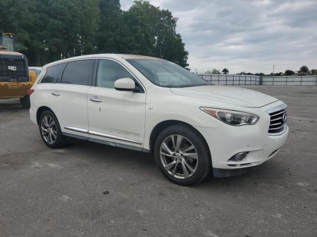 5N1AL0MN8EC510549 - 2014 INFINITI QX60 WHITE photo 4