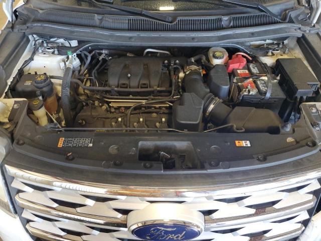 1FM5K8D82JGC77235 - 2018 FORD EXPLORER XLT 白色 照片 12