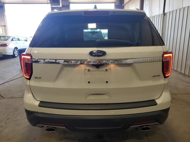 1FM5K8D82JGC77235 - 2018 FORD EXPLORER XLT 白色 照片 6