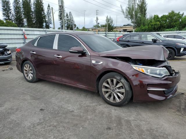 5XXGU4L36GG009441 - 2016 KIA OPTIMA EX Bordeaux Foto 4