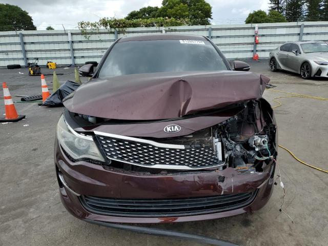 5XXGU4L36GG009441 - 2016 KIA OPTIMA EX Bordeaux Foto 5