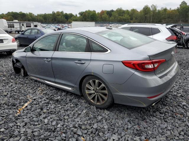 5NPE34AF8HH543988 - 2017 HYUNDAI SONATA SPORT 银色 照片 2