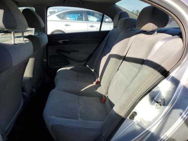 19XFA1F55BE038530 - 2011 HONDA CIVIC LX ვერცხლისფერი ფოტო 10