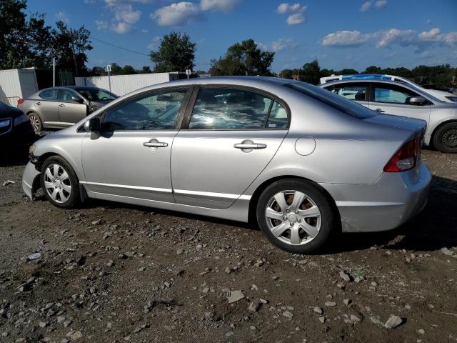 19XFA1F55BE038530 - 2011 HONDA CIVIC LX ვერცხლისფერი ფოტო 2