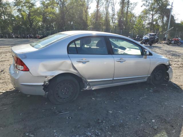 19XFA1F55BE038530 - 2011 HONDA CIVIC LX ვერცხლისფერი ფოტო 3