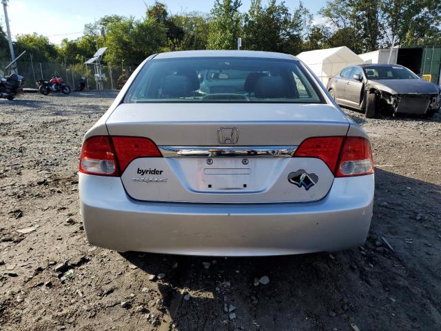 19XFA1F55BE038530 - 2011 HONDA CIVIC LX ვერცხლისფერი ფოტო 6