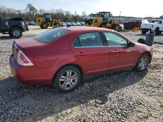 3FAHP08108R265336 - 2008 FORD FUSION SEL RED photo 3