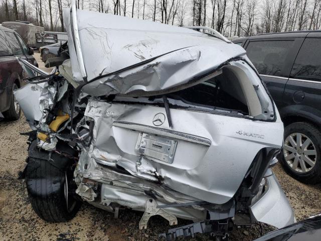 4JGBB8GB3BA717090 - 2011 MERCEDES-BENZ ML 350 4MATIC SILVER photo 6