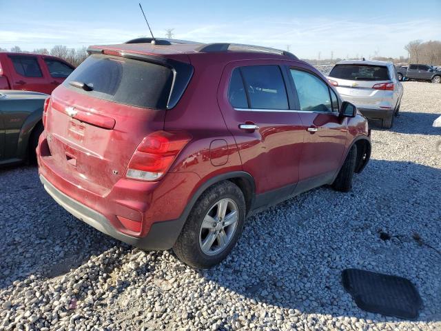 3GNCJLSB6JL420061 - 2018 CHEVROLET TRAX 1LT RED photo 3