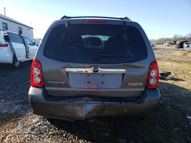 4F2CZ041X5KM15019 - 2005 MAZDA TRIBUTE S GRAY photo 6