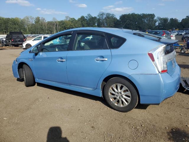JTDKN3DP0C3010601 - 2012 TOYOTA PRIUS PLUG 蓝色 照片 2