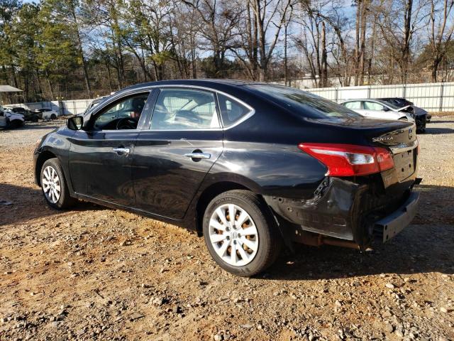 3N1AB7AP2HY245650 - 2017 NISSAN SENTRA S BLACK photo 2