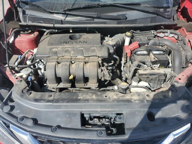 3N1AB7AP2JL619743 - 2018 NISSAN SENTRA S წითელი ფოტო 11