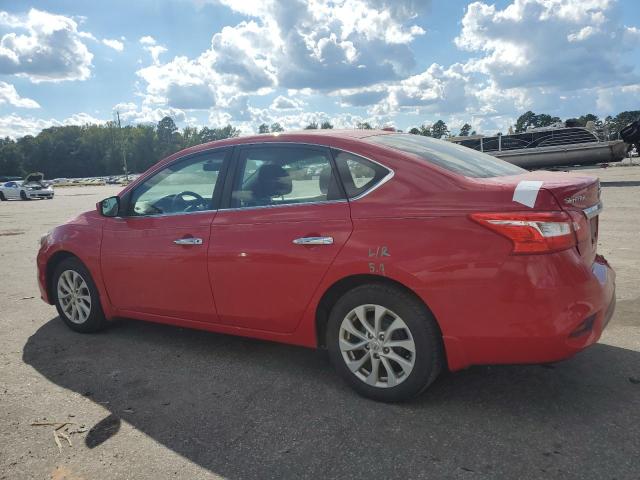 3N1AB7AP2JL619743 - 2018 NISSAN SENTRA S წითელი ფოტო 2