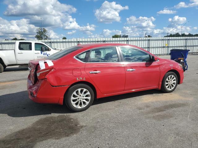 3N1AB7AP2JL619743 - 2018 NISSAN SENTRA S წითელი ფოტო 3