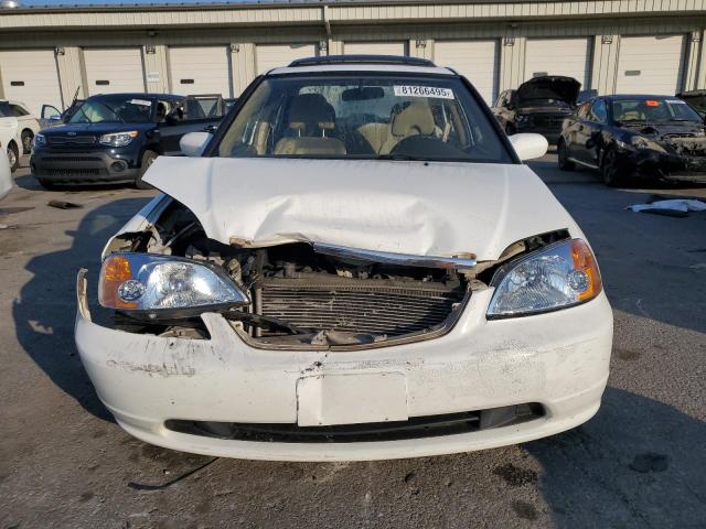 2HGES26773H612293 - 2003 HONDA CIVIC EX WHITE photo 5